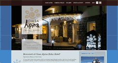 Desktop Screenshot of ciasalpina.it